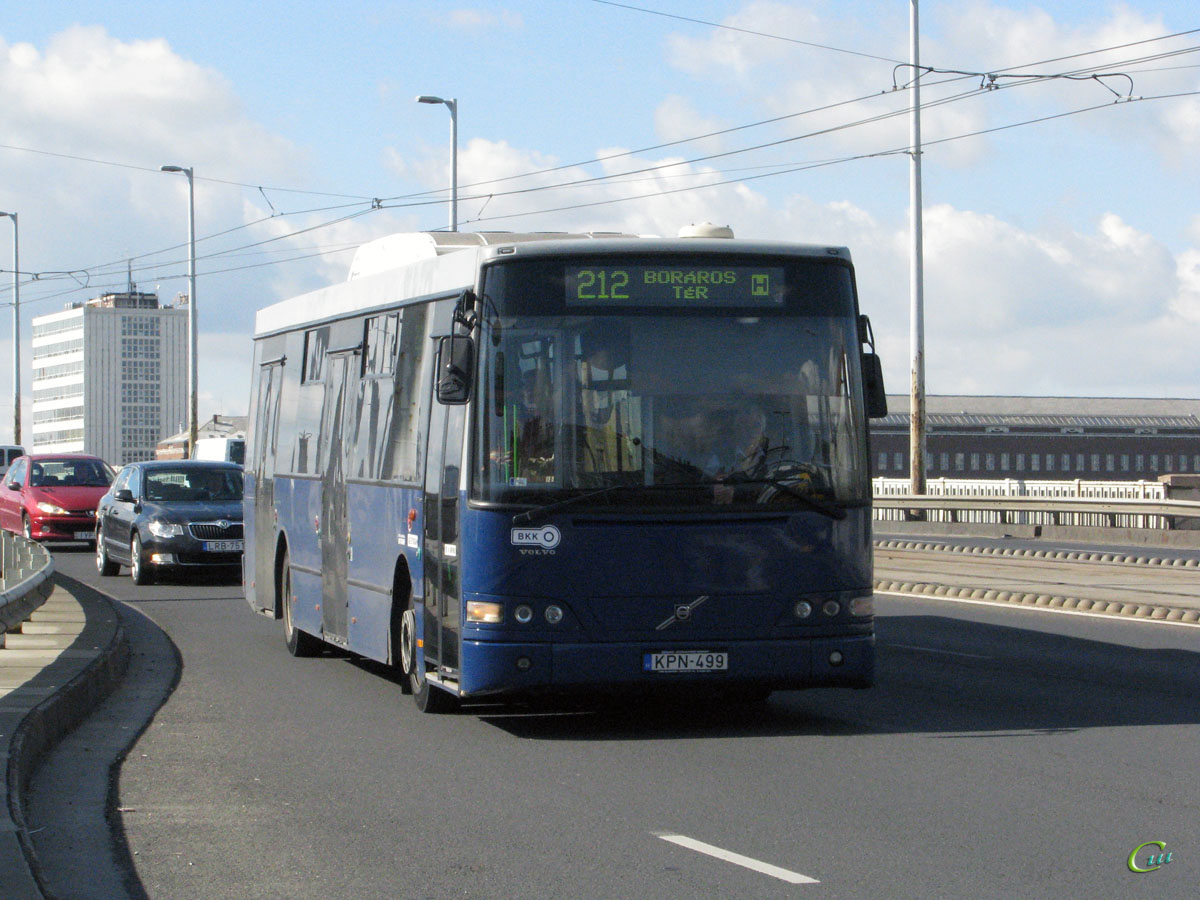 Будапешт. Alfabusz Localo (Volvo B7RLE) KPN-499