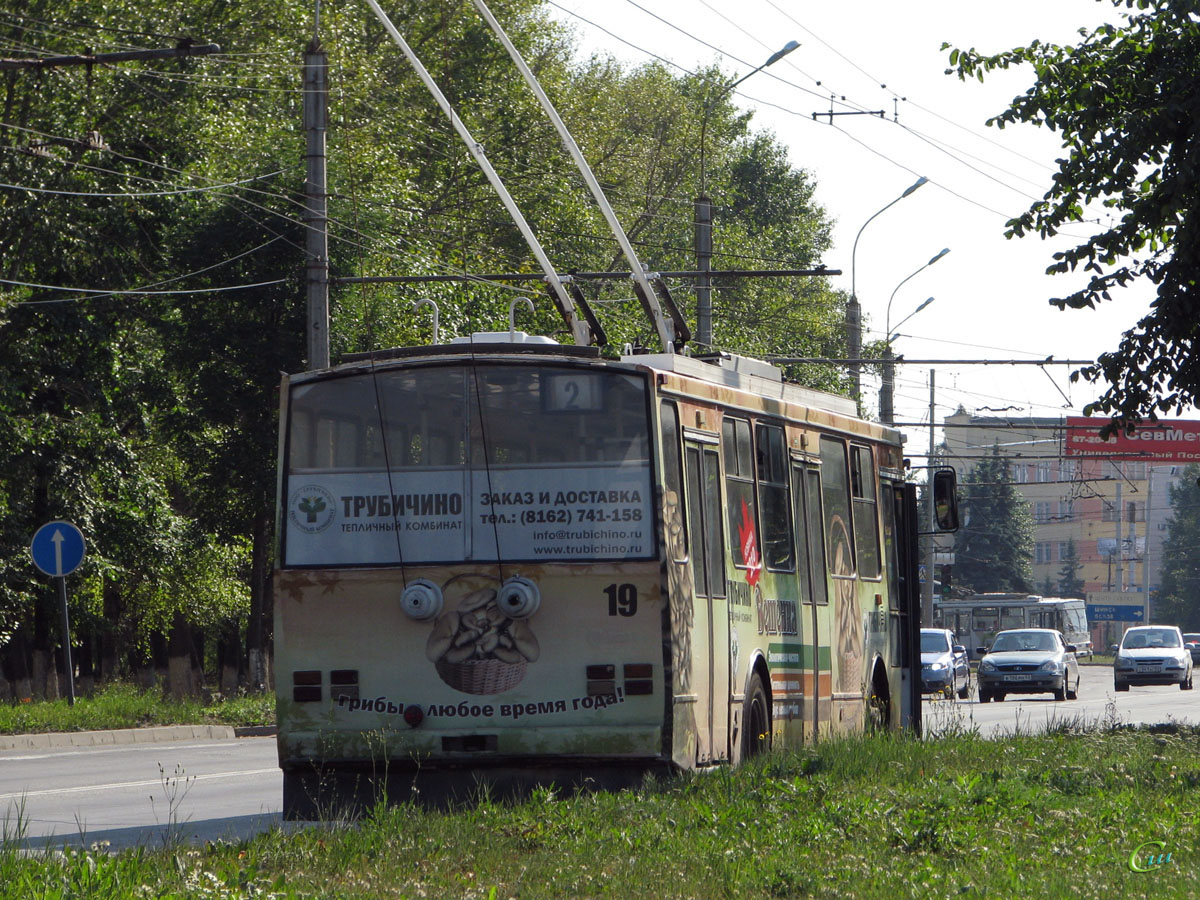 Škoda 14TrM (ВМЗ) №19 - Великий Новгород - Фото №66952 - Твой Транспорт