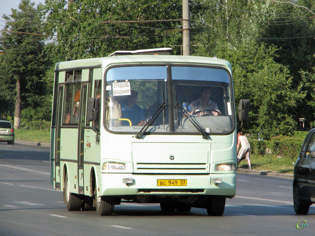 Владимир. ПАЗ-3204 вс949