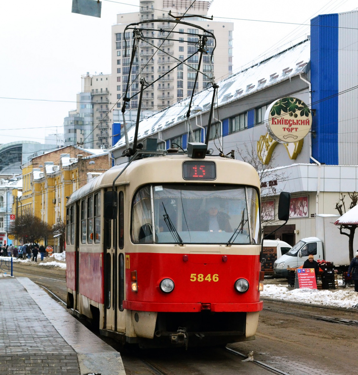 Киев. Tatra T3SUCS №5846