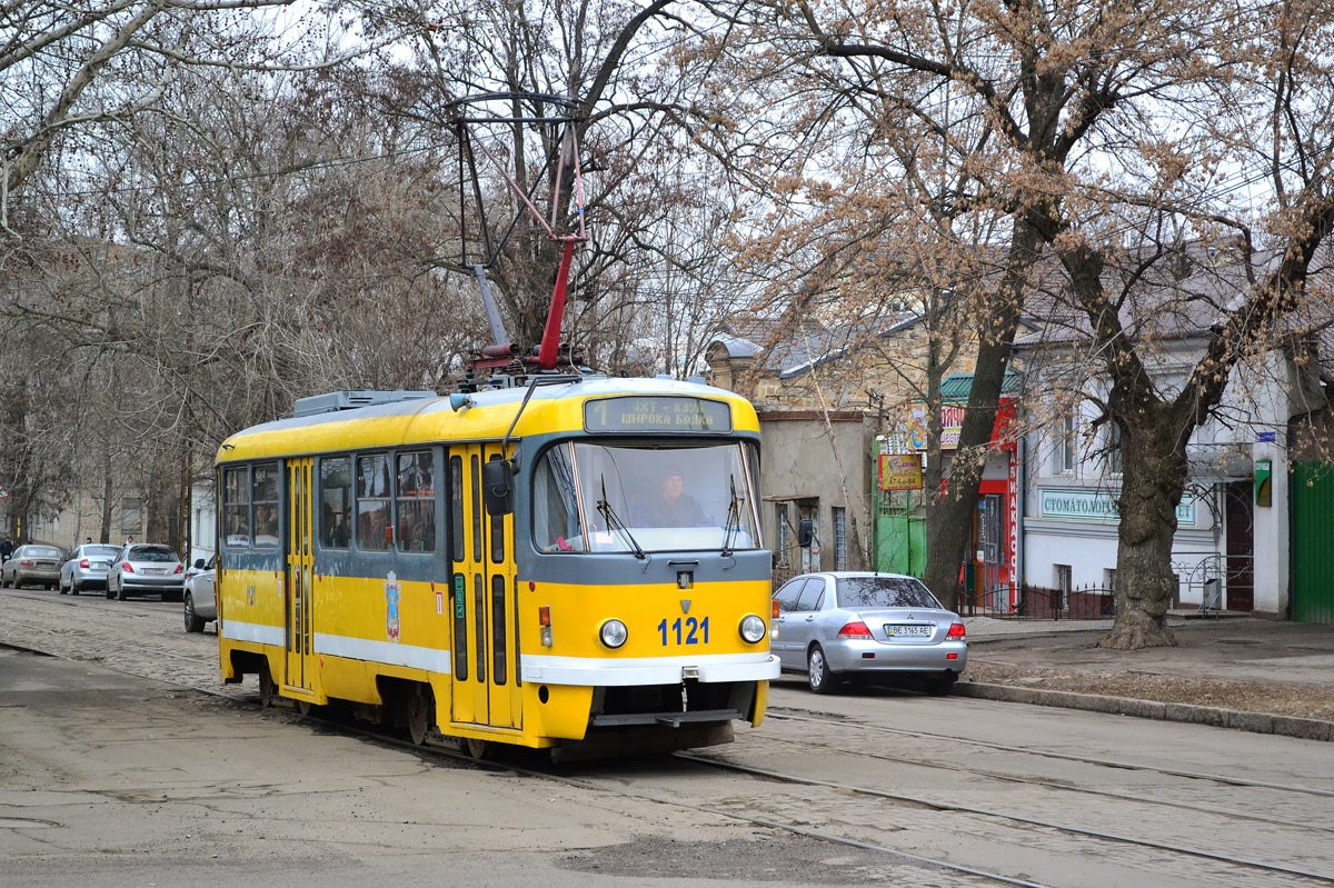 Николаев. Tatra T3M.03 №1121
