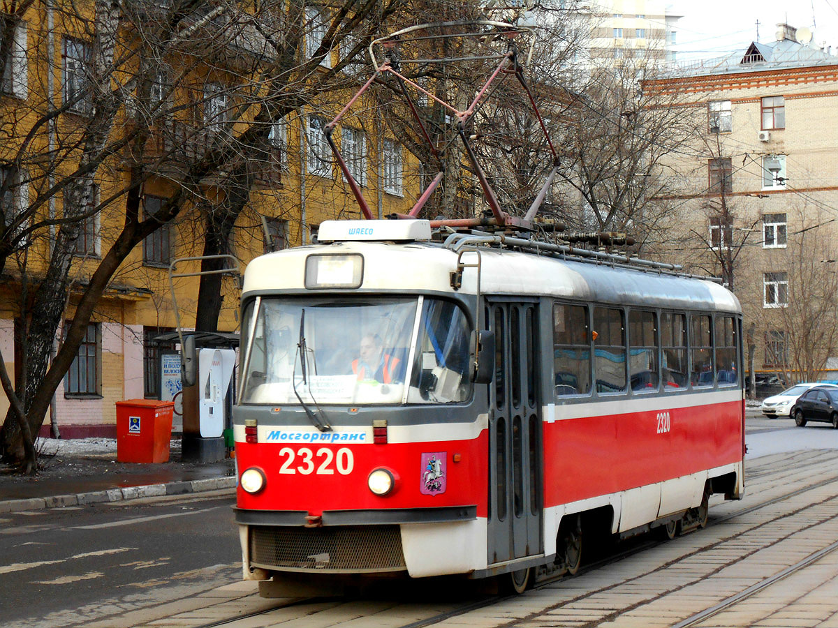 Москва. Tatra T3 (МТТА-2) №2320