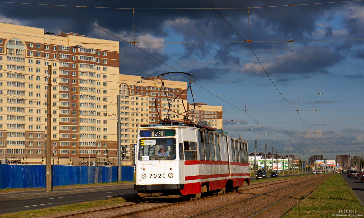 Санкт-Петербург. ЛВС-86К №7020