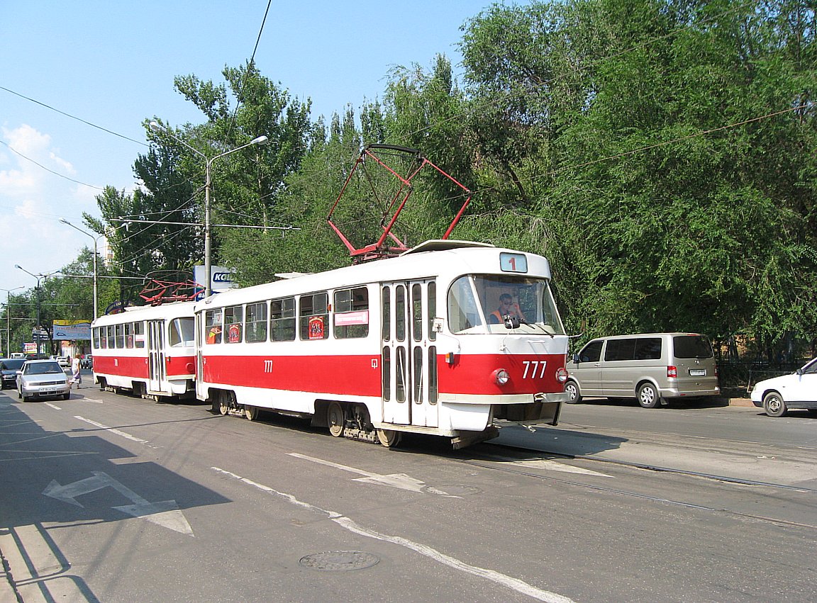 Самара. Tatra T3 (двухдверная) №777, Tatra T3 (двухдверная) №778