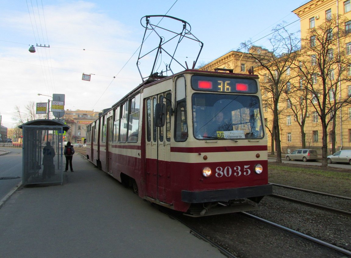 Санкт-Петербург. ЛВС-86К №8035