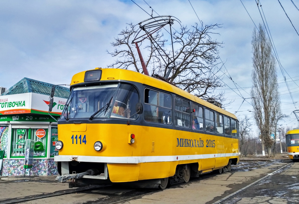 Tatra T3A №1114 - Николаев - Фото №68986 - Твой Транспорт