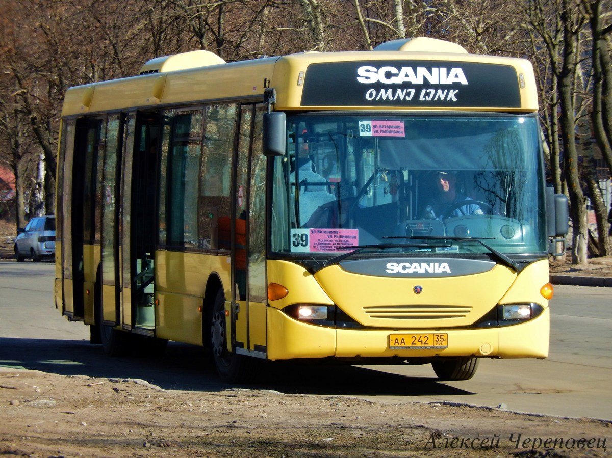 Череповец. Scania OmniLink CL94UB аа242