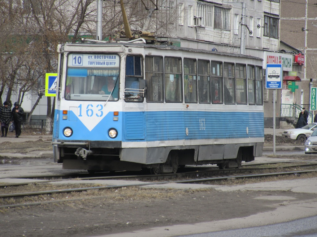 Новокузнецк. 71-605А (КТМ-5А) №163