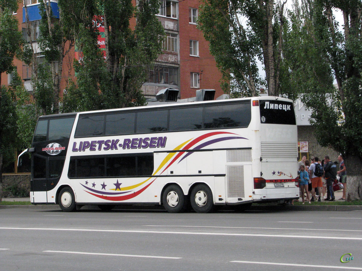 Липецкие рейсы. Setra s328dt. Сетра 328 DT. Автобус Setra s328dt (Bus).