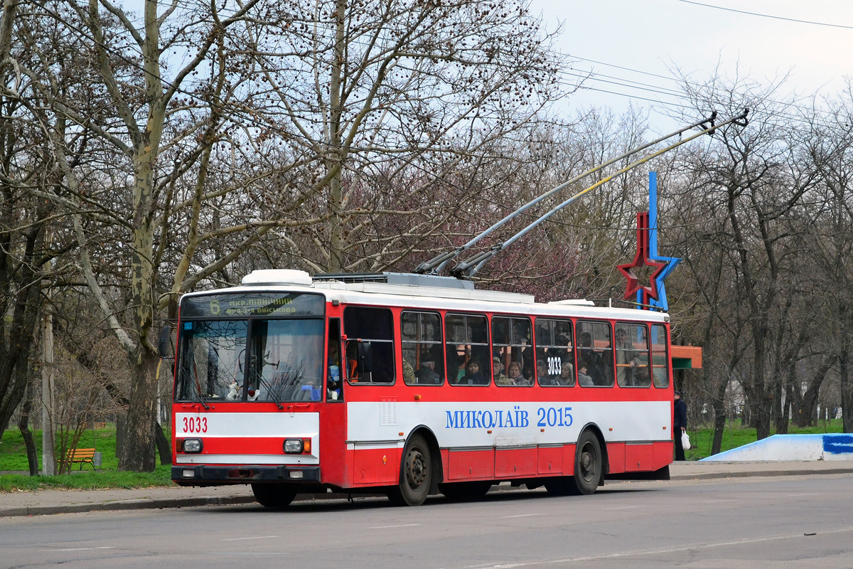 Николаев. Škoda 14TrR №3033