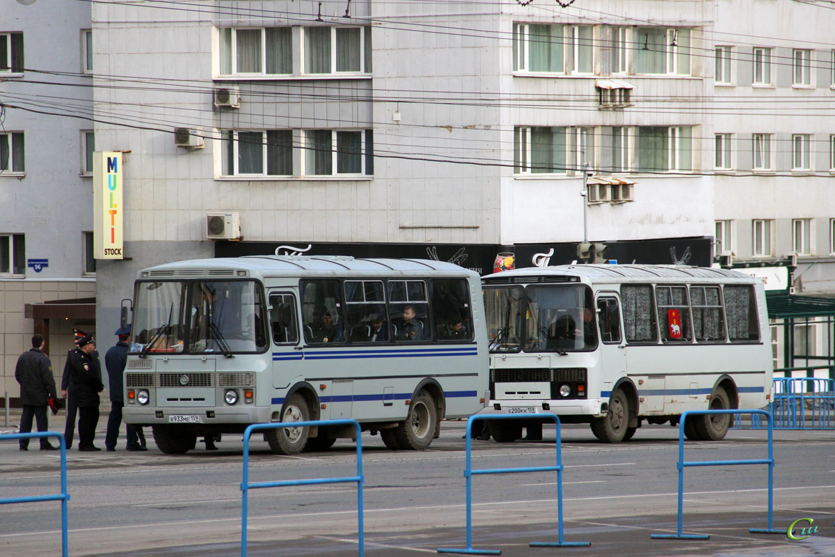 Пермь. ПАЗ-32053 е200кн, ПАЗ-32053 в933ме