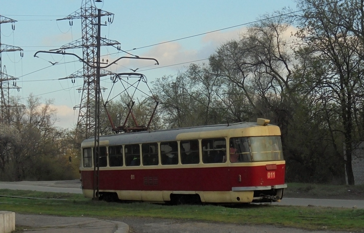 Кривой Рог. Tatra T3R.P №011