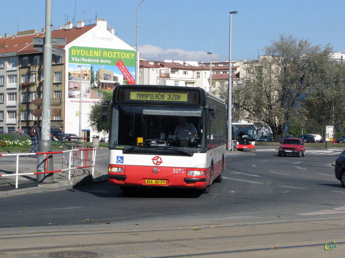Прага. Renault Agora S/Karosa Citybus 12M AKA 82-31