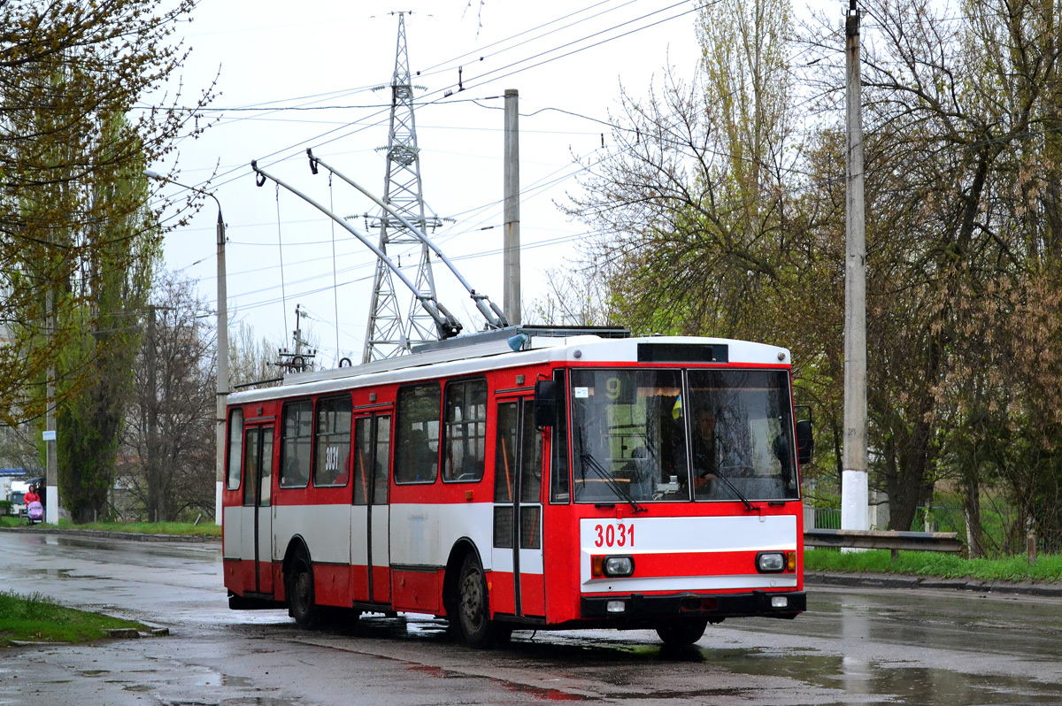 Николаев. Škoda 14Tr08/6 №3031