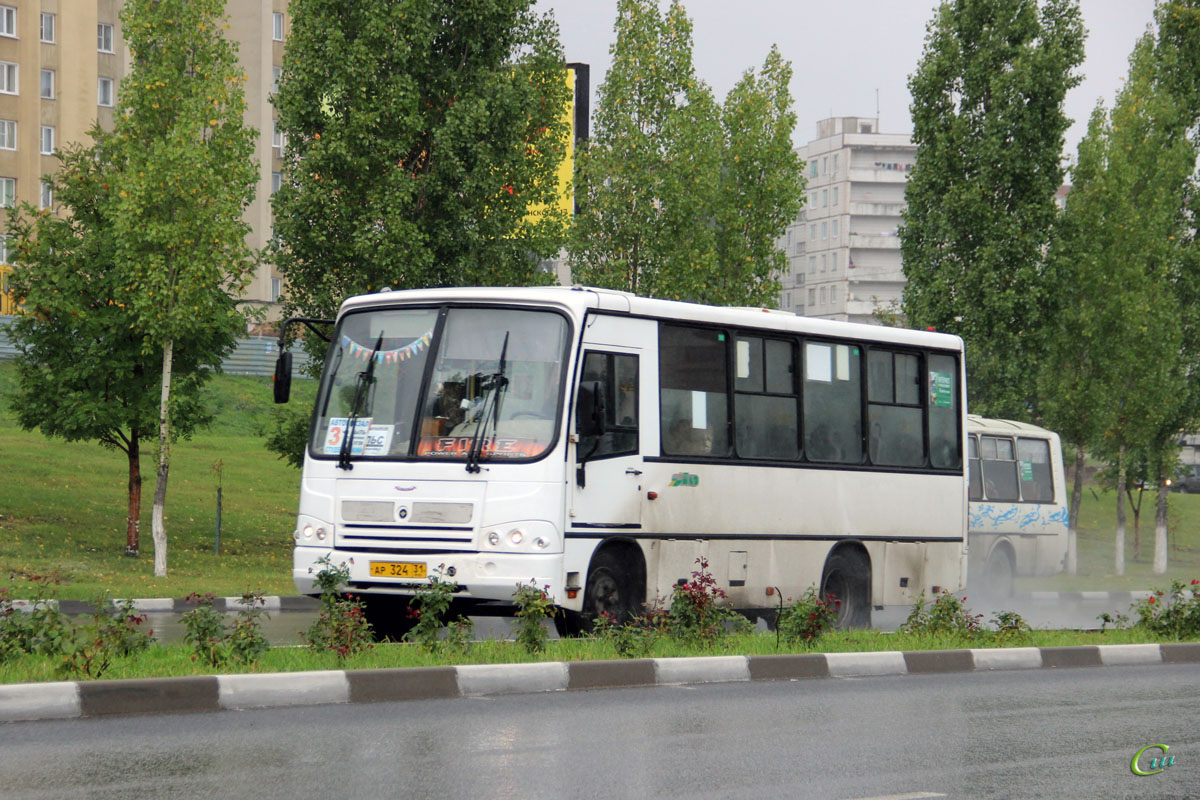 Старый Оскол. ПАЗ-320402-03 ар324