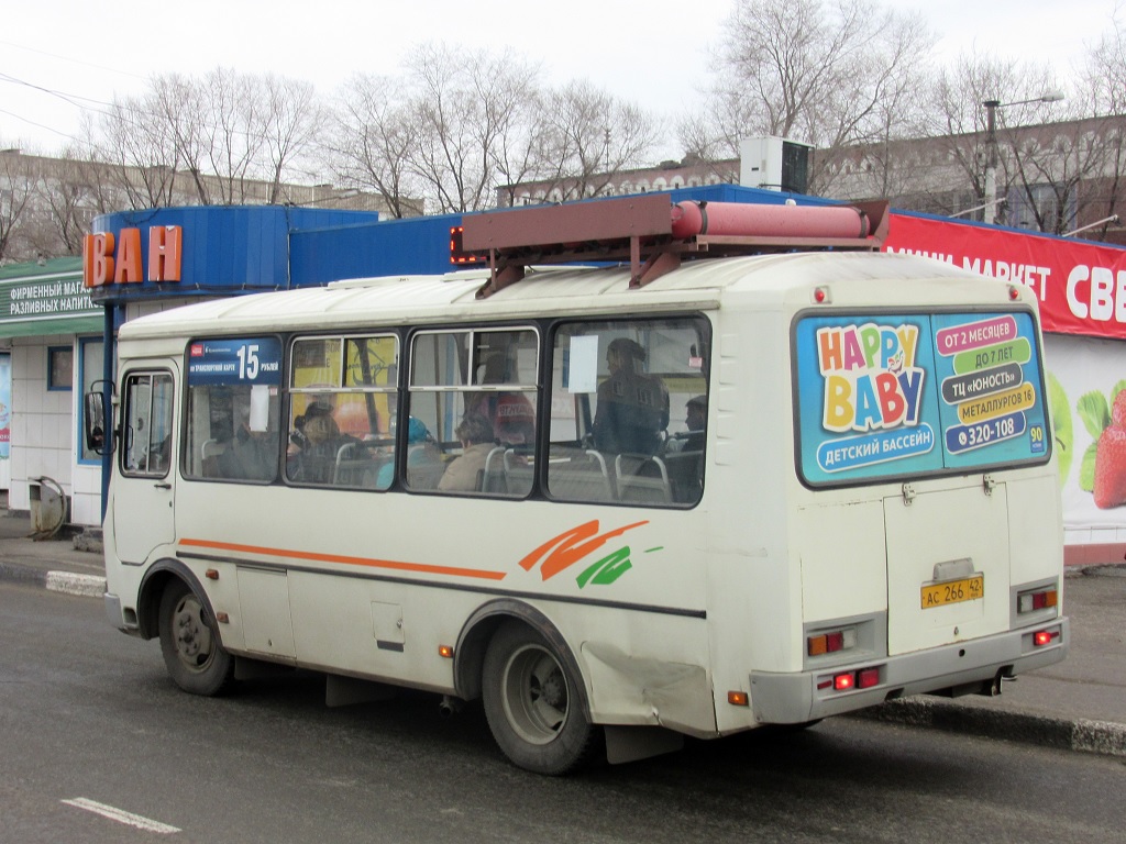 Новокузнецк. ПАЗ-32054 ас266