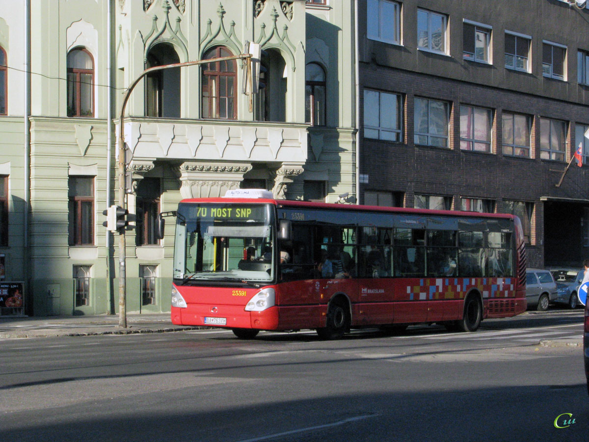 Братислава. Irisbus Citelis 12M BA-763XH