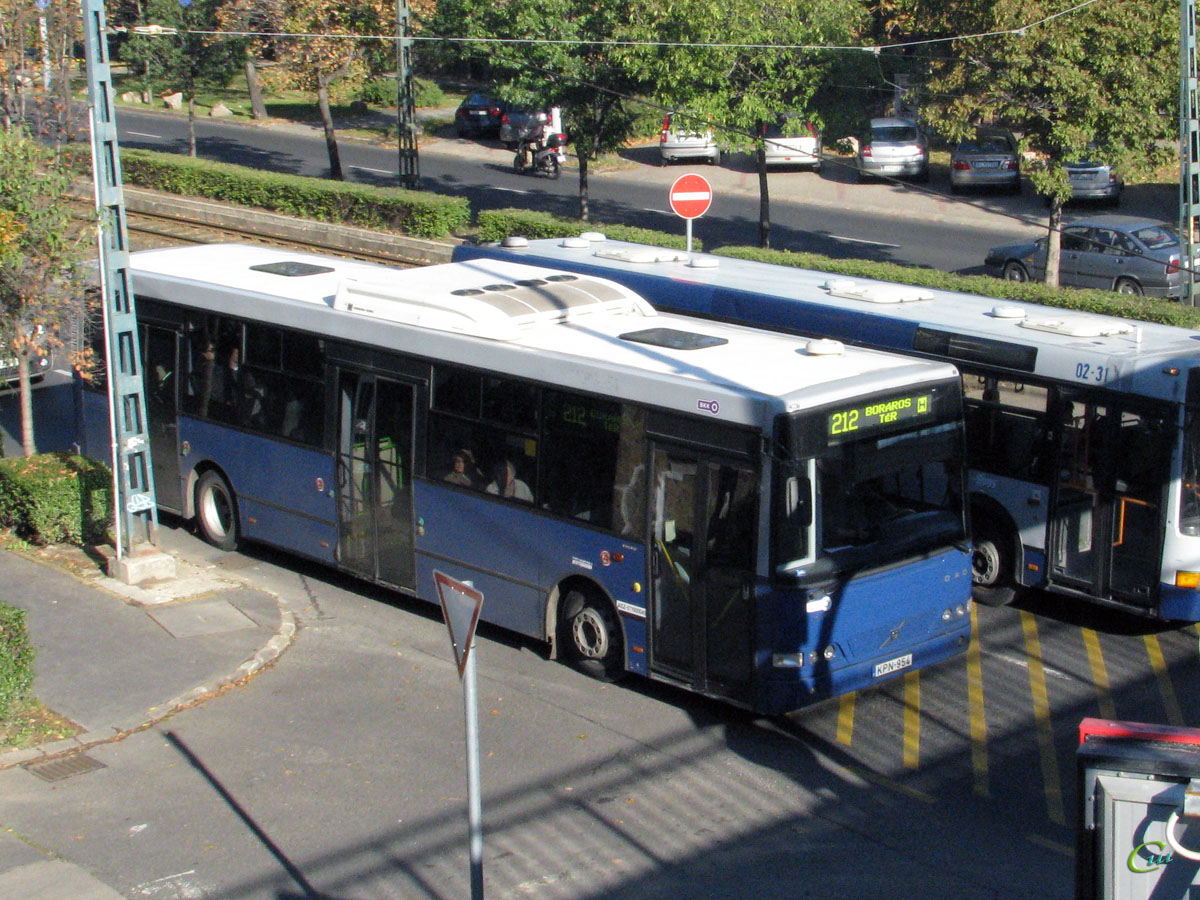 Будапешт. Alfabusz Localo (Volvo B7RLE) KPN-954