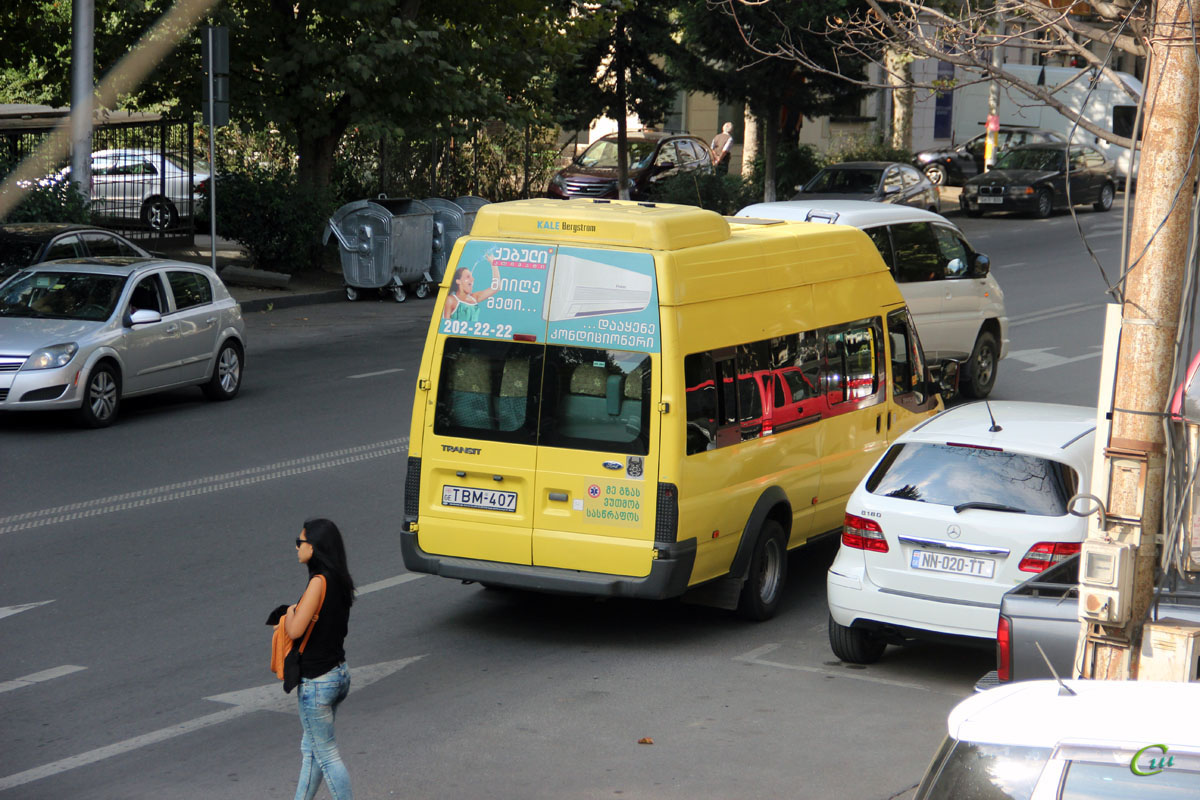 Тбилиси. Avestark (Ford Transit) TBM-407