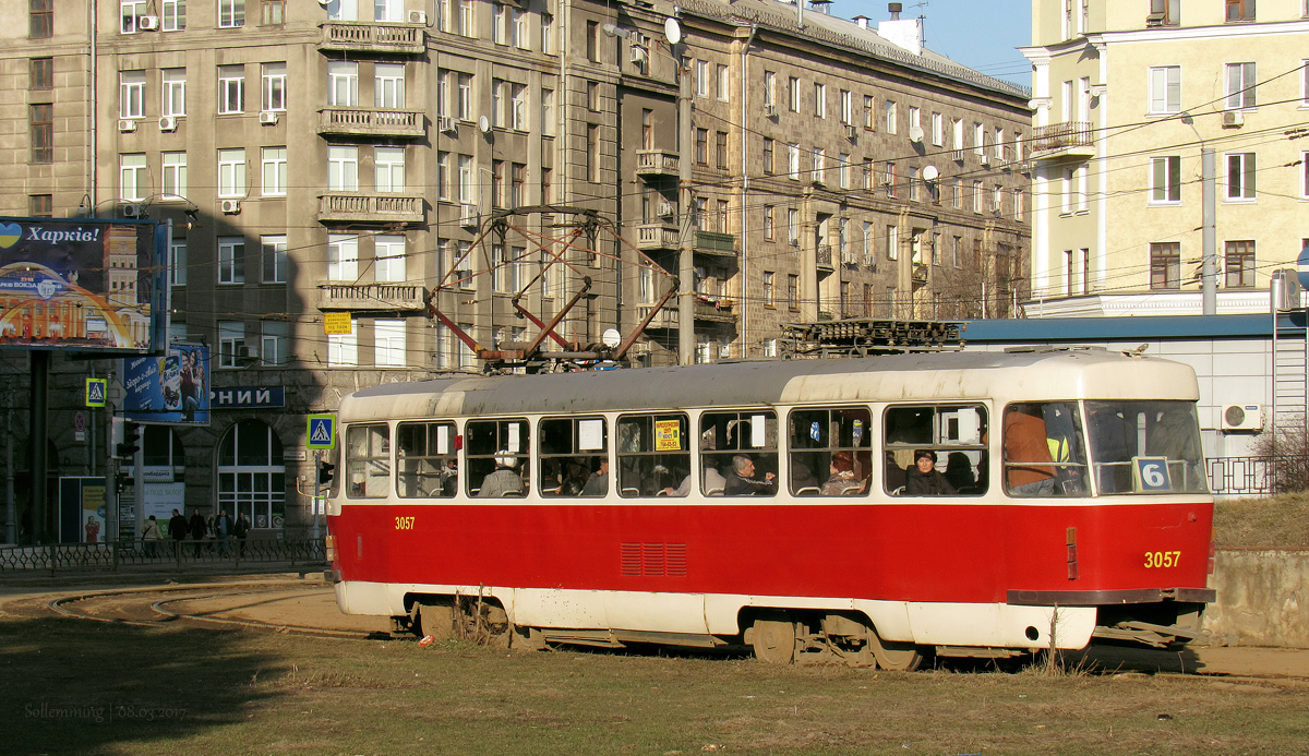 Харьков. Tatra T3A №3057