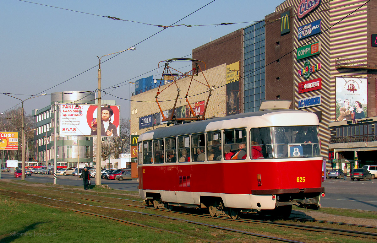 Харьков. Tatra T3SUCS №625