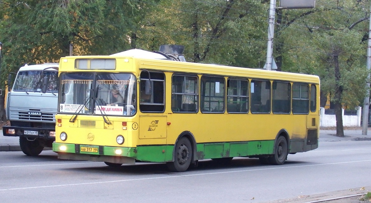 Липецк. ЛиАЗ-5256.45 ав317