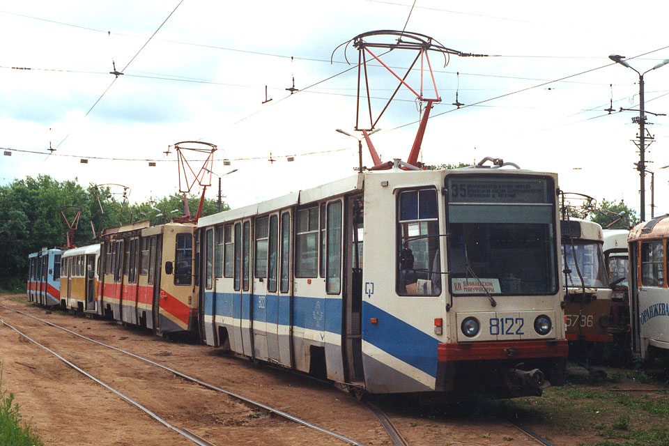 Москва. 71-608К (КТМ-8) №8122, Tatra T3SU №5786