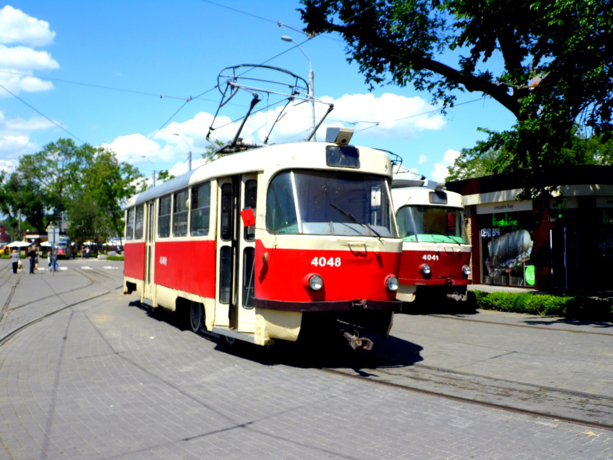 Одесса. Tatra T3SU №4048