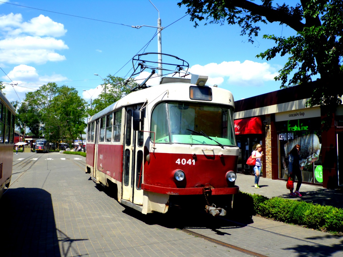 Одесса. Tatra T3SU №4041