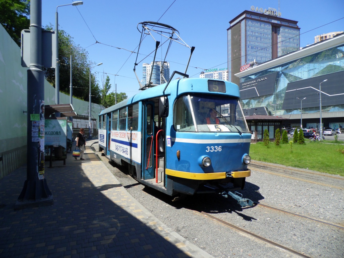 Одесса. Tatra T3R.P №3336
