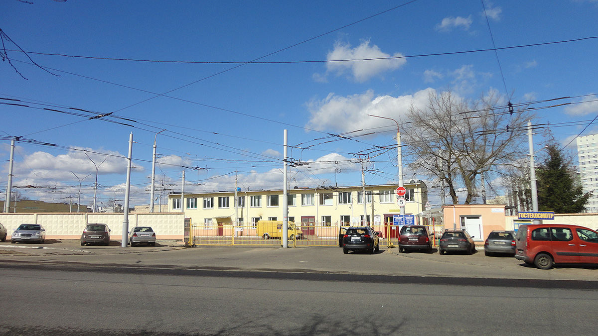 Минск. Главные ворота 4 троллейбусного парка