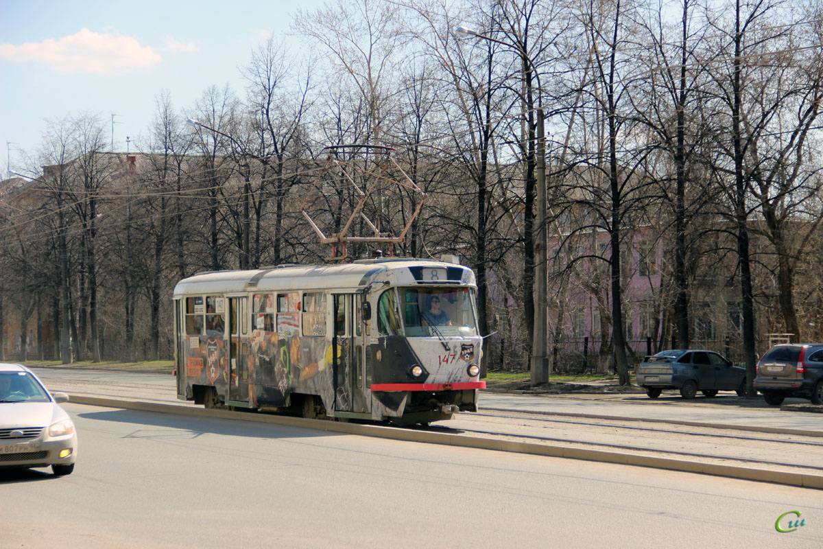 Екатеринбург. Tatra T3SU №147