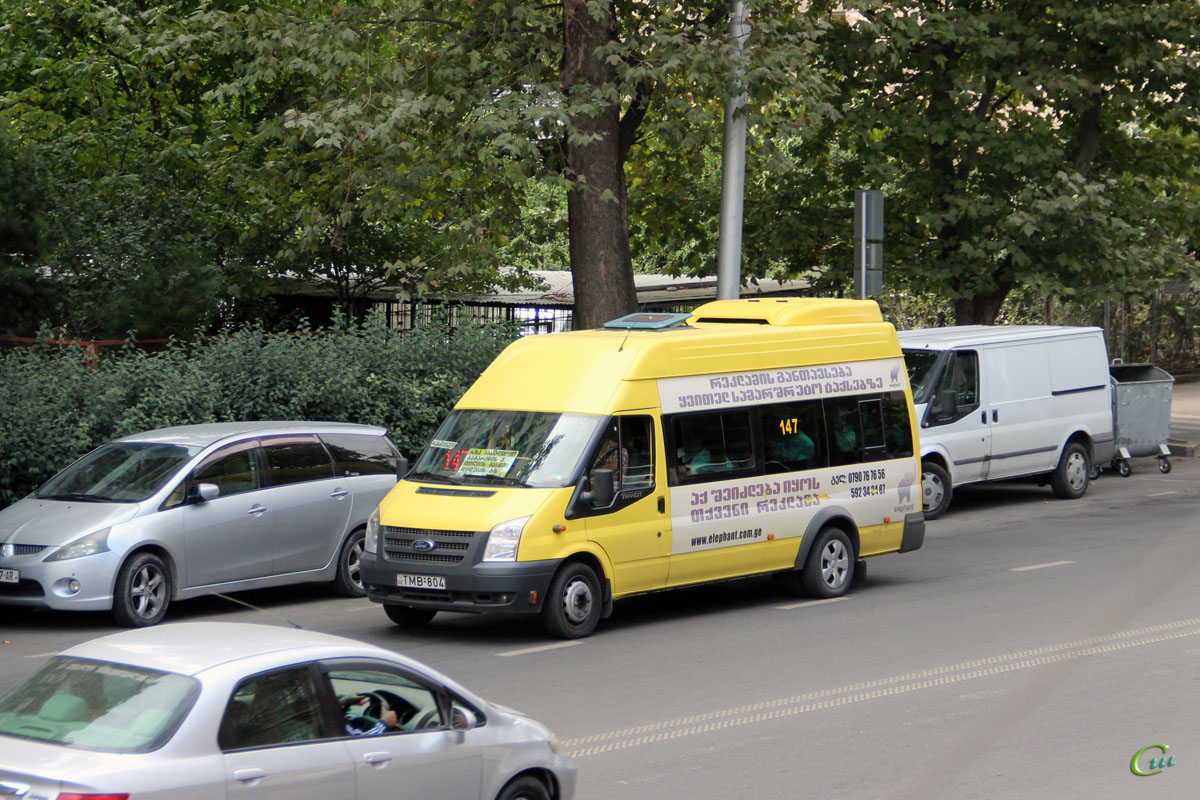 Тбилиси. Avestark (Ford Transit) TMB-804
