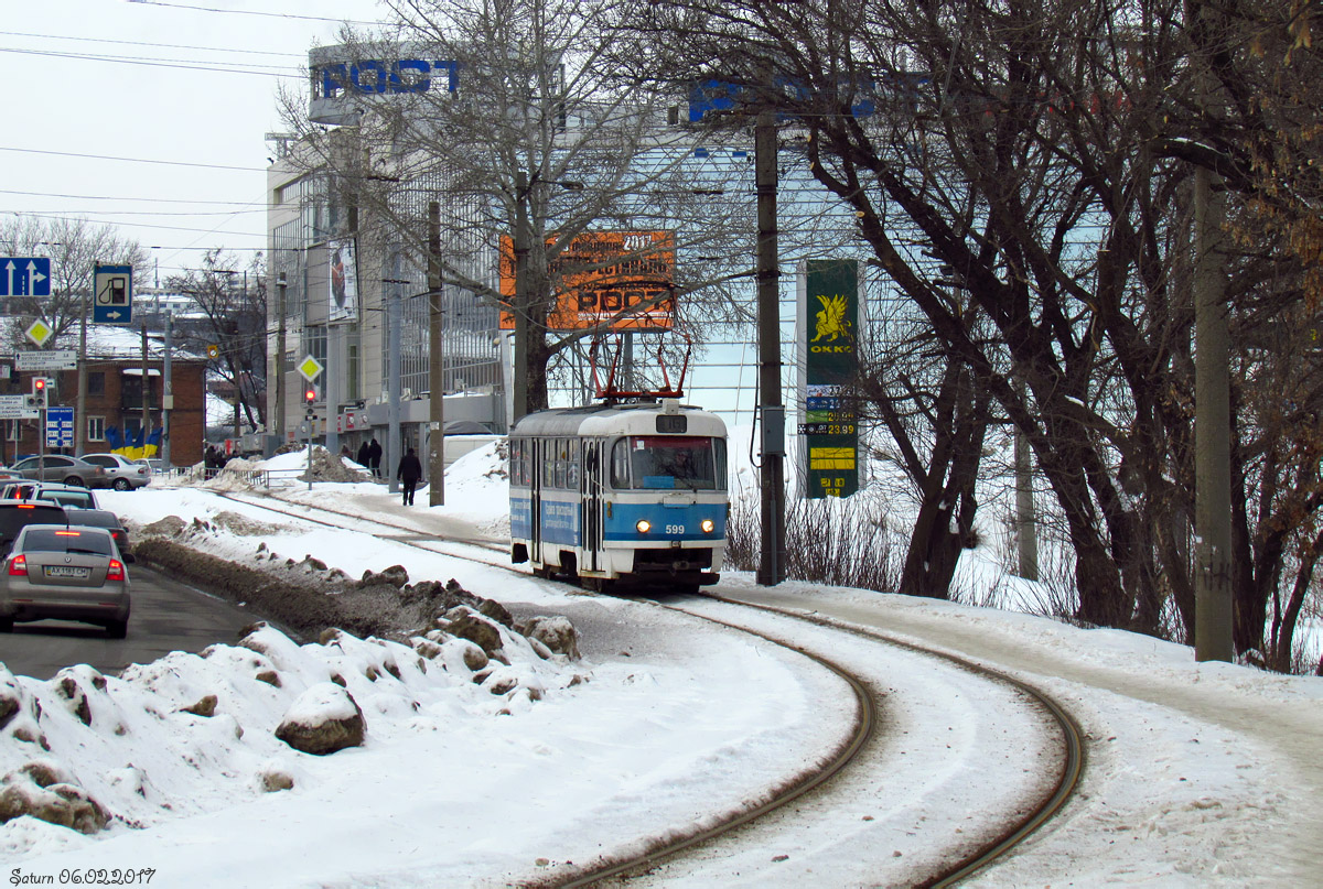 Харьков. Tatra T3SU №599