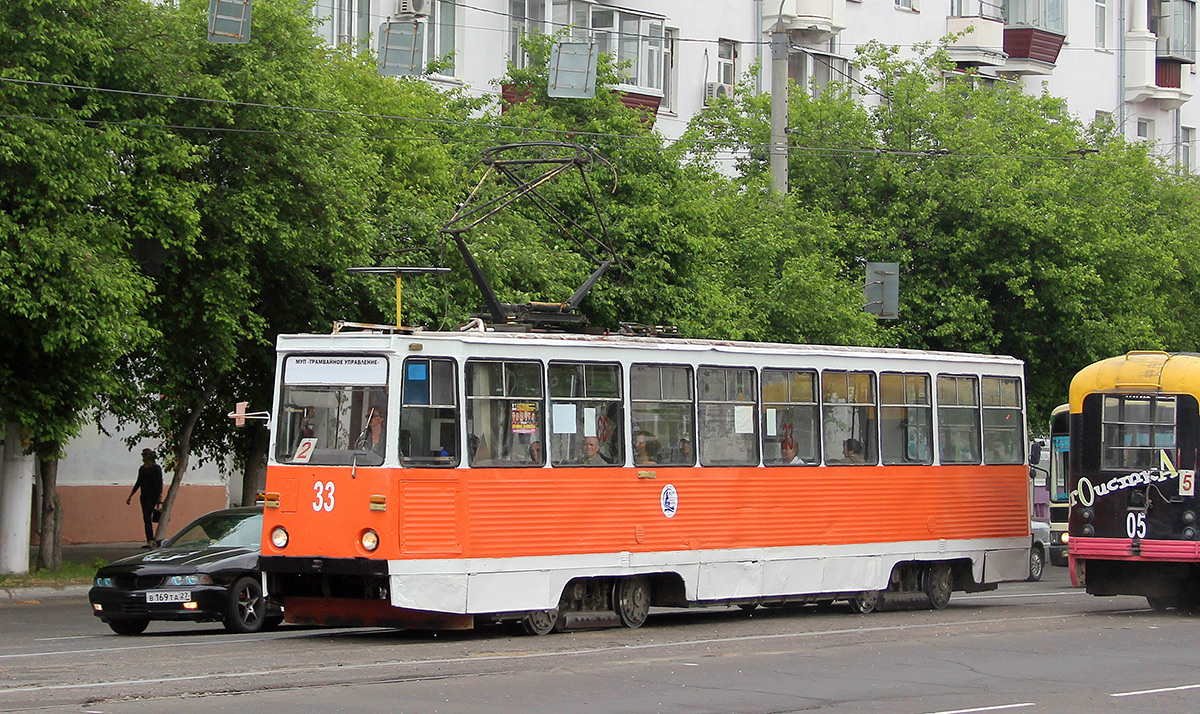 Комсомольск-на-Амуре. 71-605А (КТМ-5А) №33