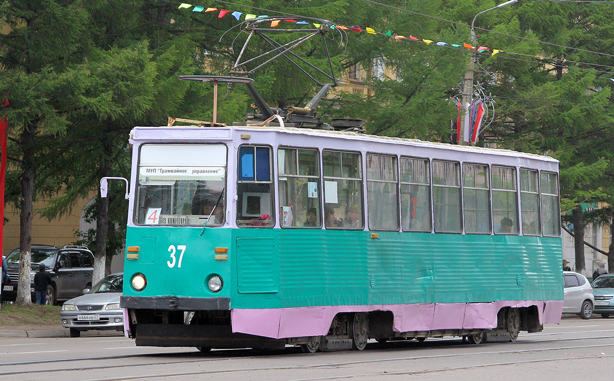 Комсомольск-на-Амуре. 71-605А (КТМ-5А) №37