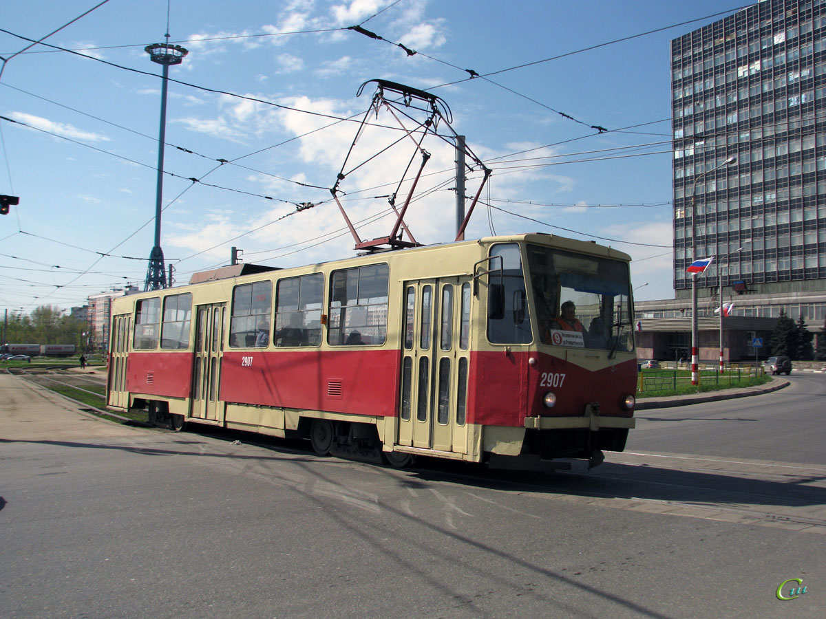 Нижний Новгород. Tatra T6B5 (Tatra T3M) №2907