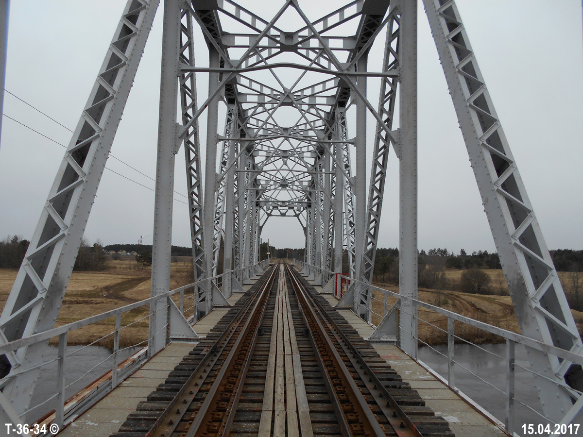 Тверь. Железнодорожный мост через р