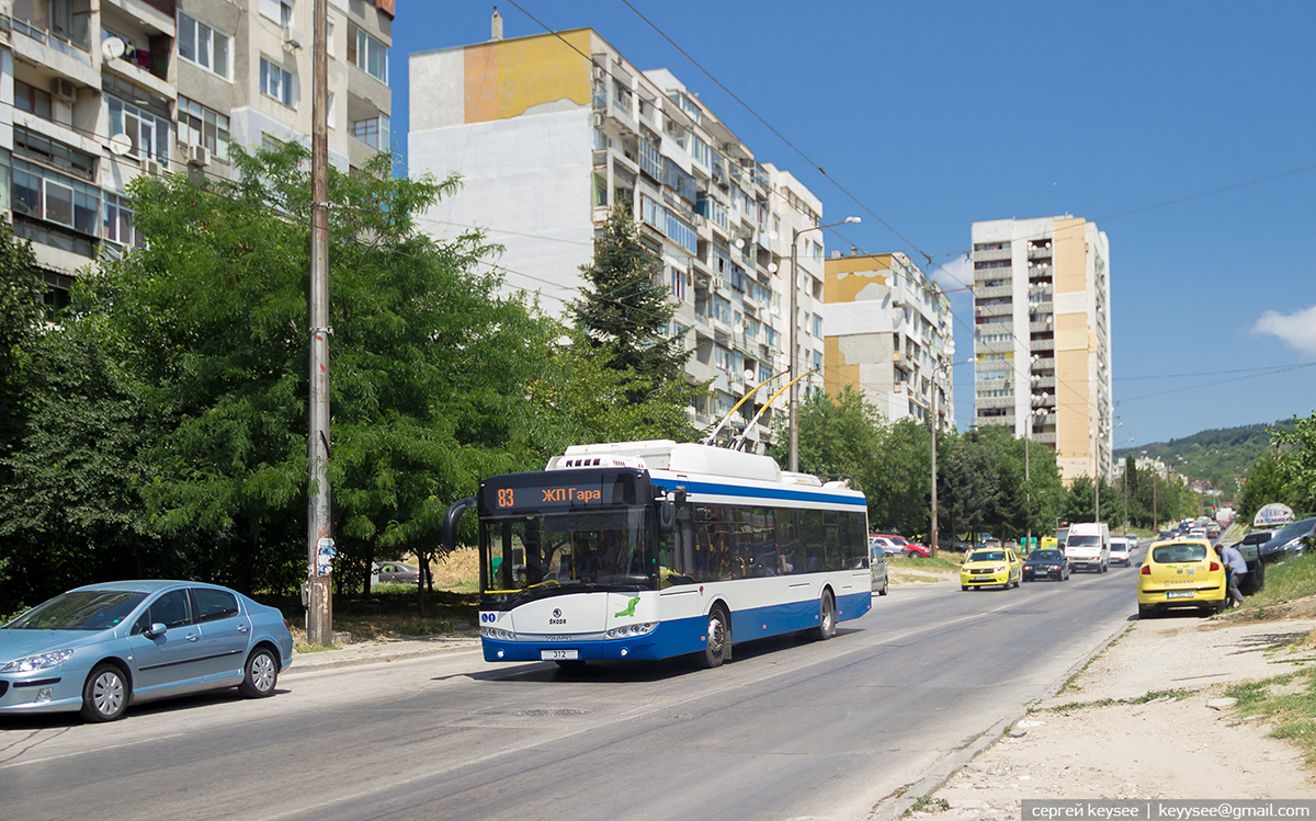 Варна. Škoda 26Tr Solaris №312