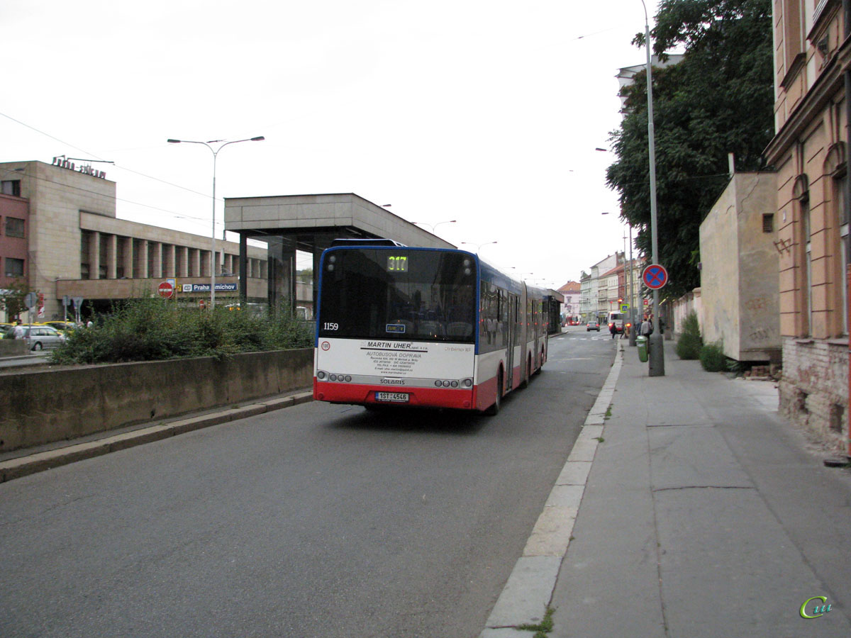 Прага. Solaris Urbino 18 1ST 4546