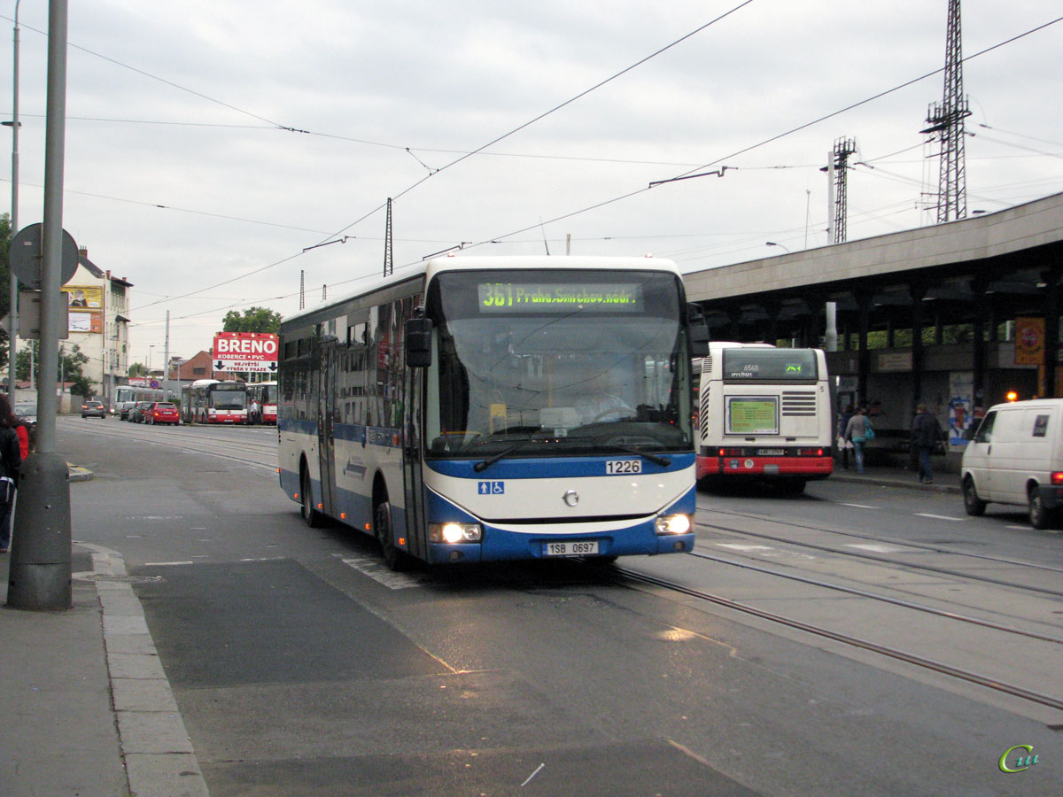 Прага. Irisbus Crossway LE 12M 1SB 0697