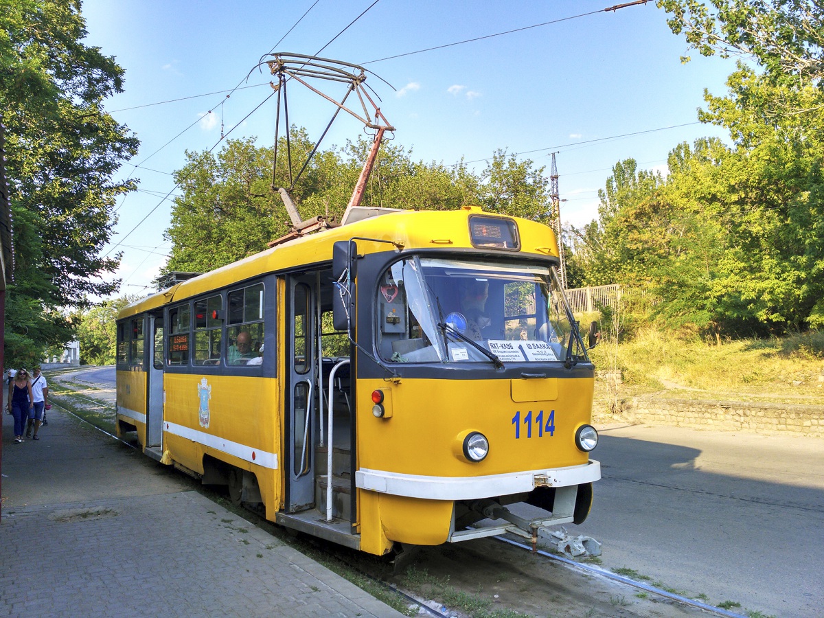 Николаев. Tatra T3A №1114