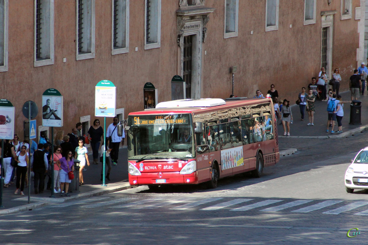 Рим. Irisbus Citelis 12M ET 036VP