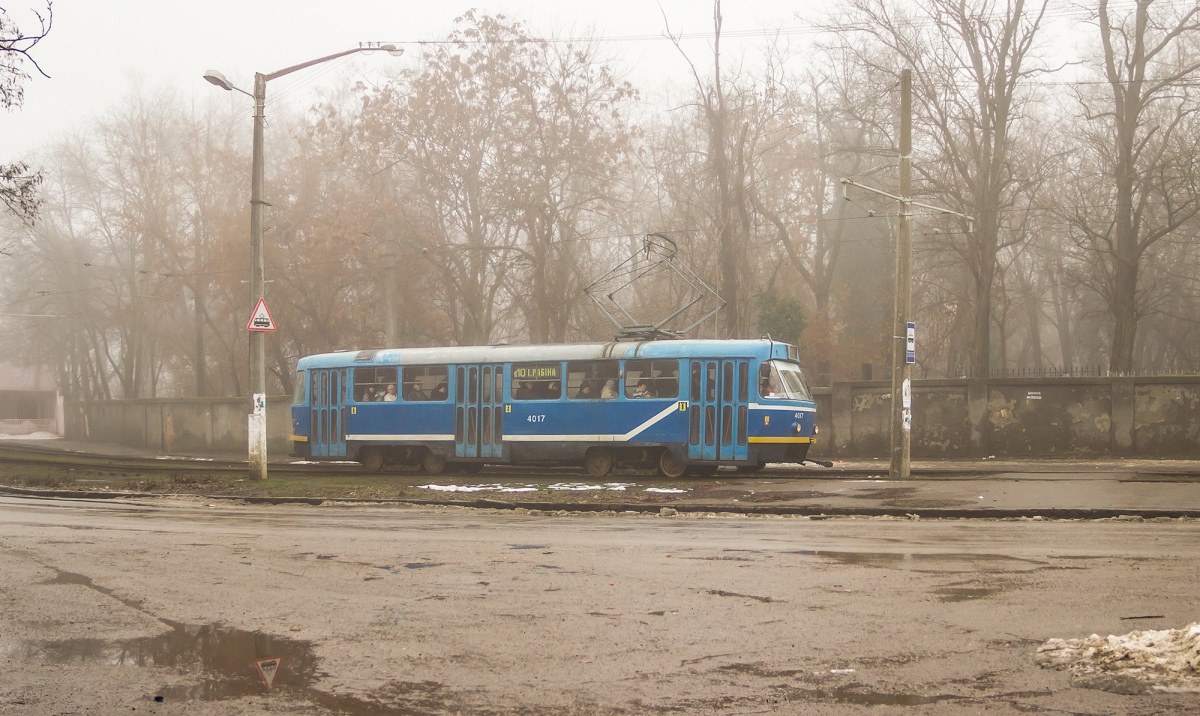 Одесса. Tatra T3R.P №4017