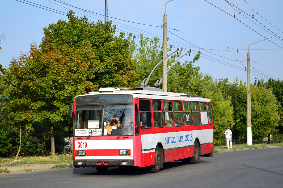 Николаев. Škoda 14TrR №3019