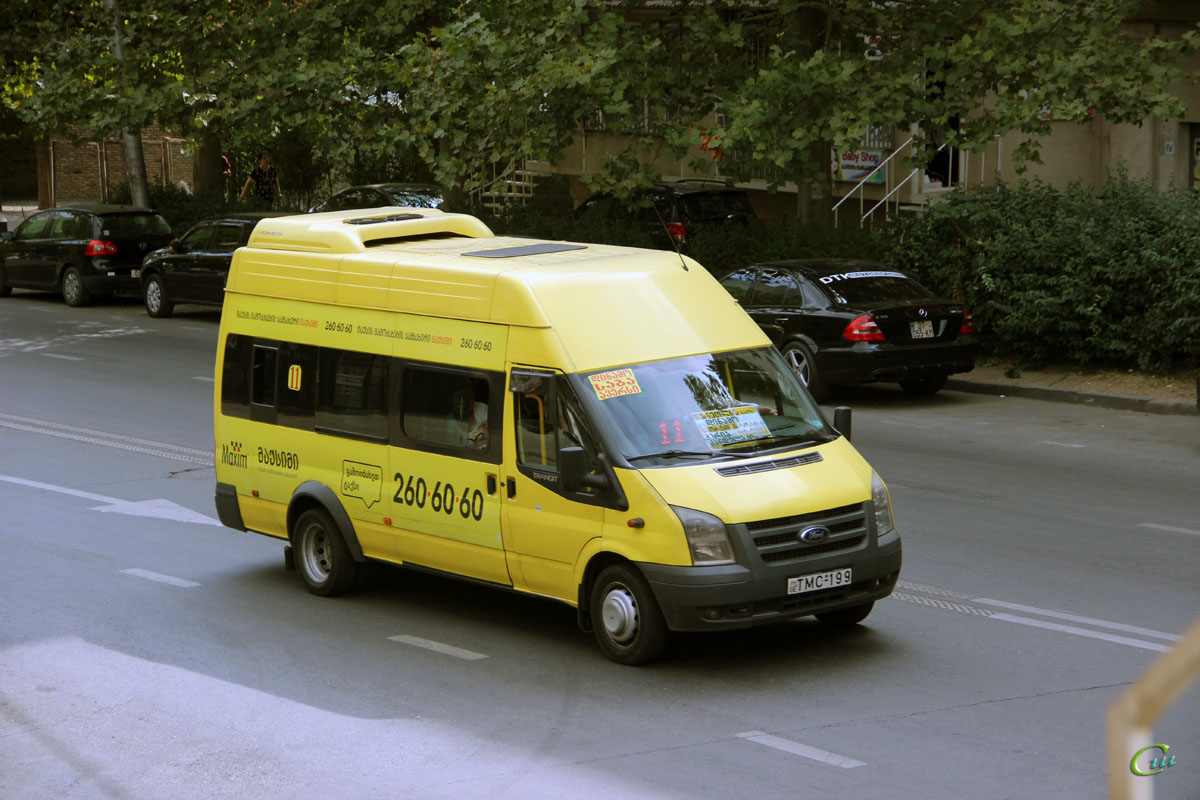 Тбилиси. Avestark (Ford Transit) TMC-199