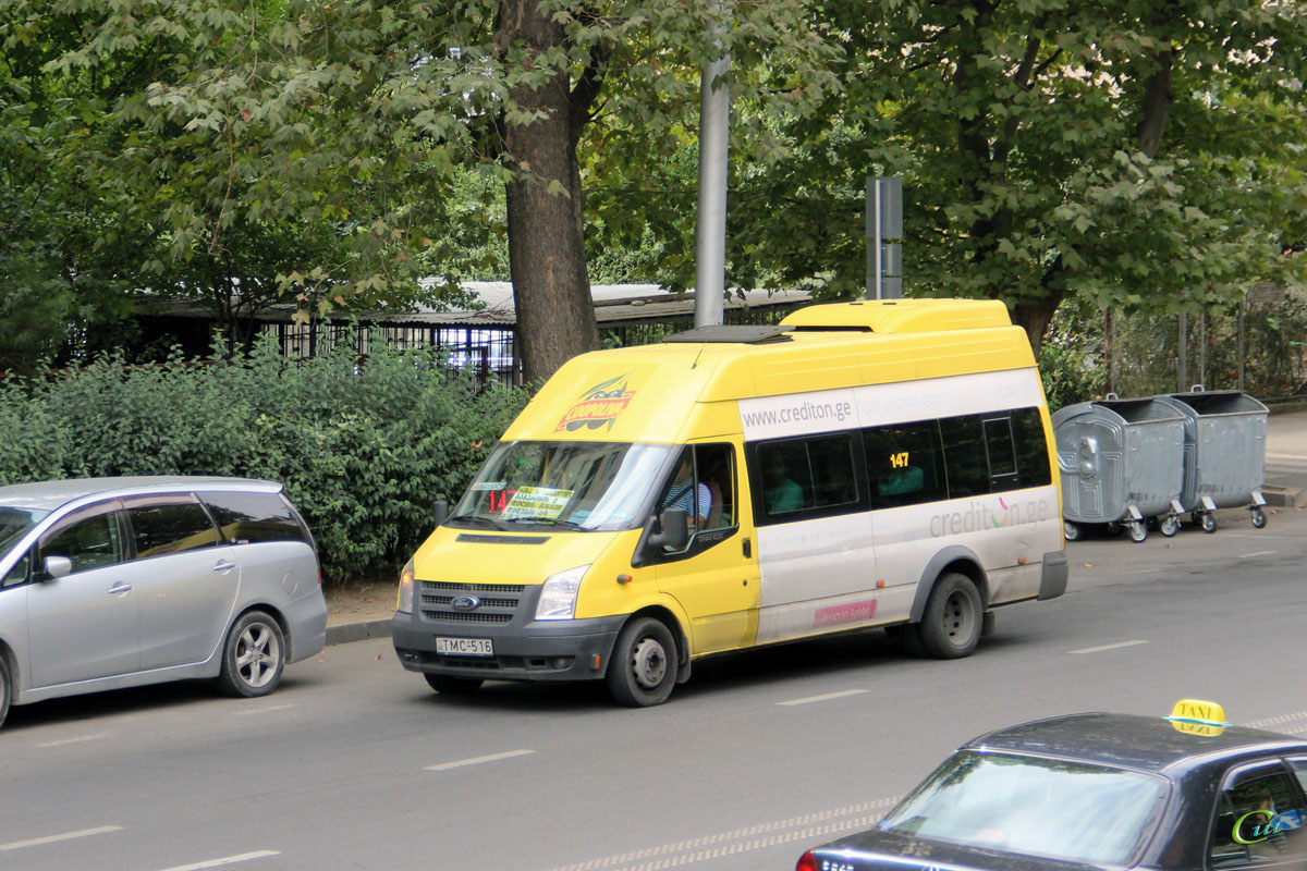 Тбилиси. Avestark (Ford Transit) TMC-516