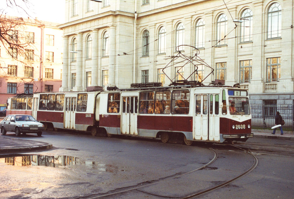 Санкт-Петербург. ЛВС-86К №2038