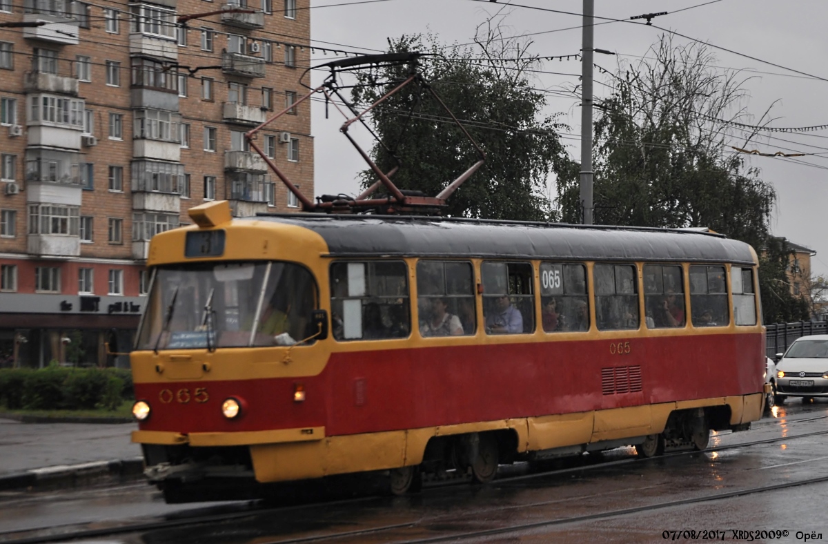 Орёл. Tatra T3SU №065