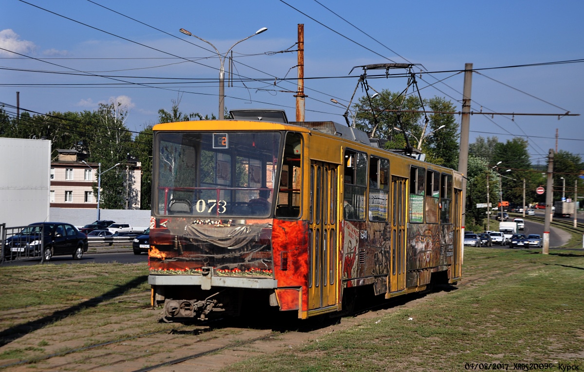 Курск. Tatra T6B5 (Tatra T3M) №073